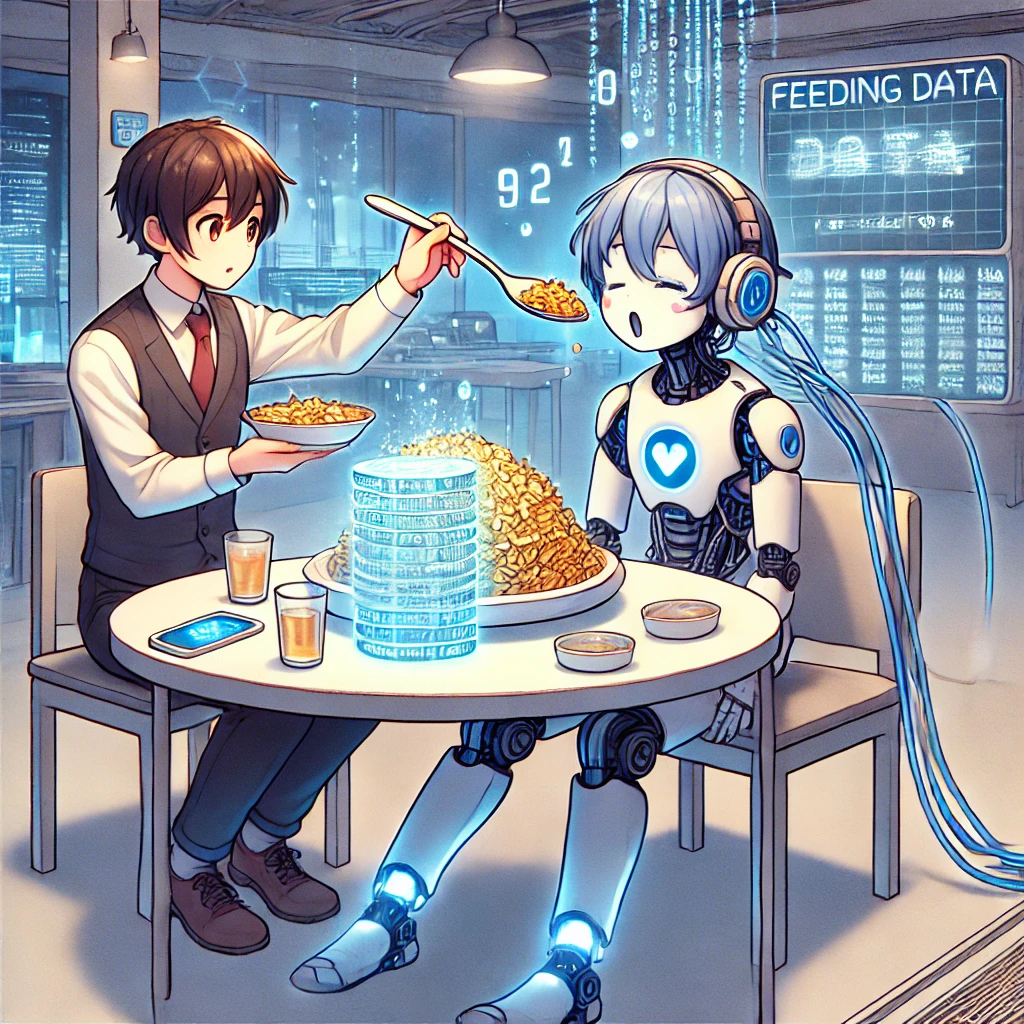 AIには情報を与えないといけない